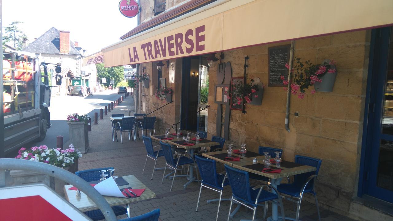 Hotel Restaurant La Traverse Cénac-et-Saint-Julien Esterno foto